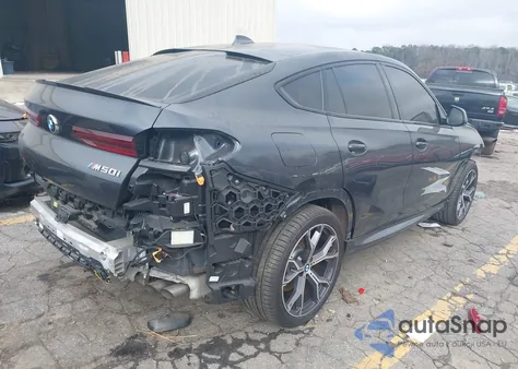 2021 BMW X6 M50I z USA, uszkodzony, nr VIN 5UXCY8C07M9H53236